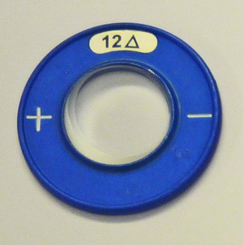 Trial Lens Spare Reduced Aperture Metal Prism 12
