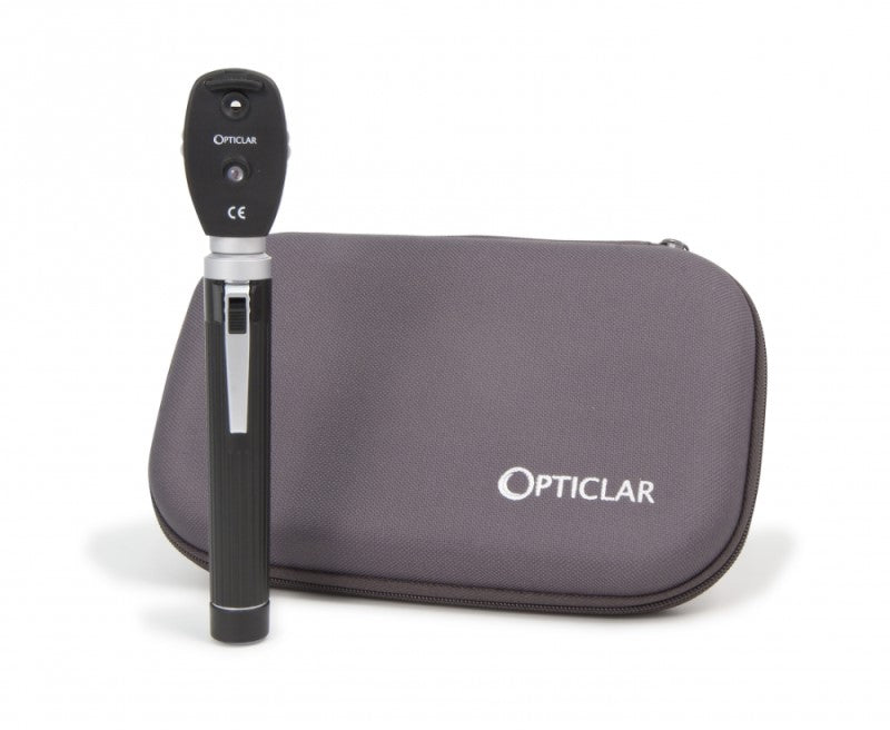 Opticlar LED Pocket Ophthalmoscope with zip case