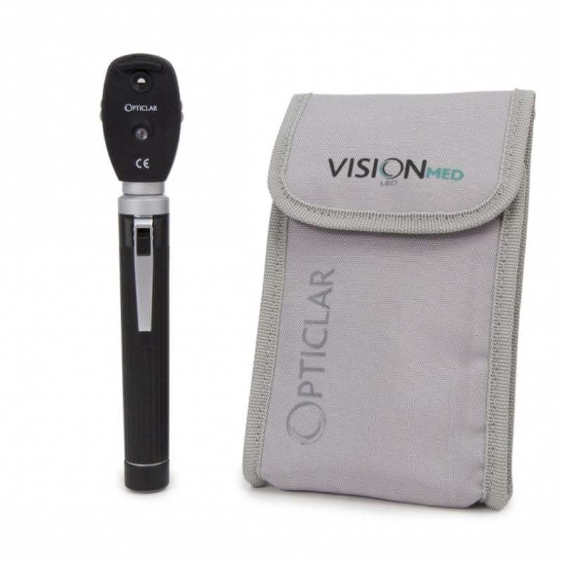 Opticlar LED Pocket Ophthalmoscope with canvas case