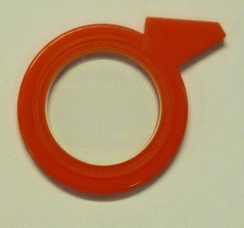 Trial Lens Spare Reduced Aperture Plastic -0.50 Concave Sphere