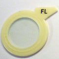 Trial Lens Spare Reduced Aperture Plastic Accessory Frosted