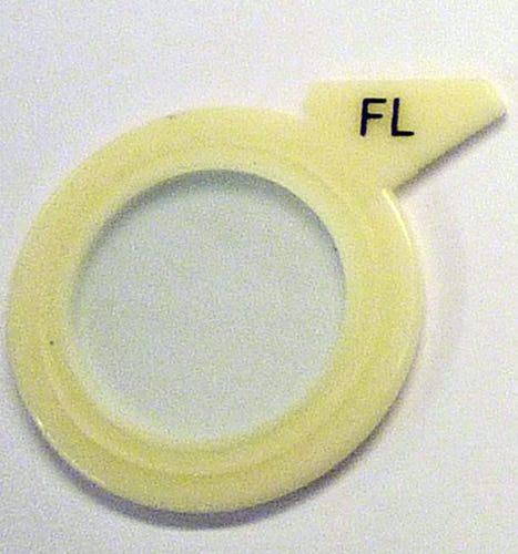 Trial Lens Spare Reduced Aperture Plastic Accessory Frosted