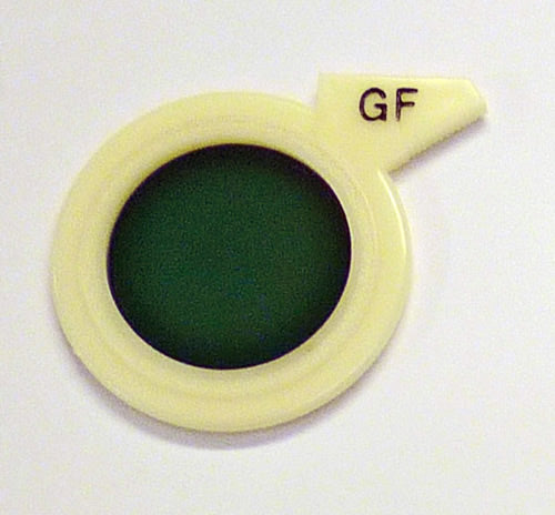 Trial Lens Spare Reduced Aperture Plastic Accessory Green