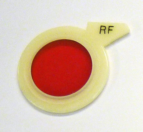 Trial Lens Spare Reduced Aperture Plastic Accessory Red