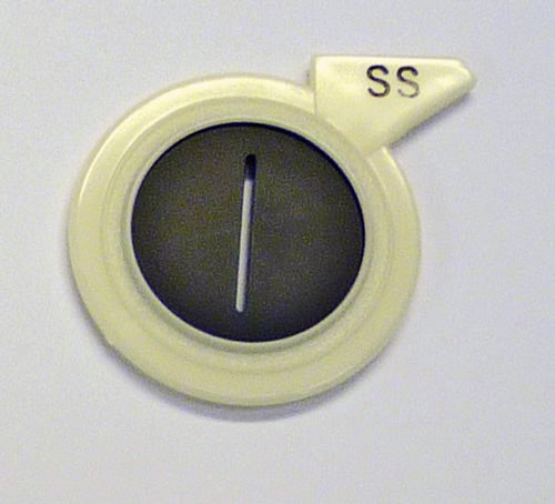 Trial Lens Spare Reduced Aperture Plastic Accessory Slit