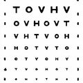 Translucent Distance Chart 3m VHTO