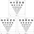 ETDRS® CHART SET 4M  (3 Charts)