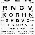Translucent Distance Chart 3m SLOAN