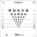 Logmar 2m ETDRS Chart 3 Revised