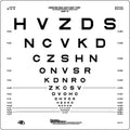 Logmar 3m ETDRS Chart R Original