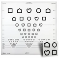 LEA SYMBOLS® 15-Line Translucent ETDRS-Style Distance ESV3000™ and ESC2000™ Chart