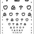 House Apple Umbrella Chart, 3m 10/80