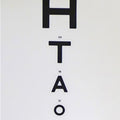 NHT Snellen 6m Letter Panel