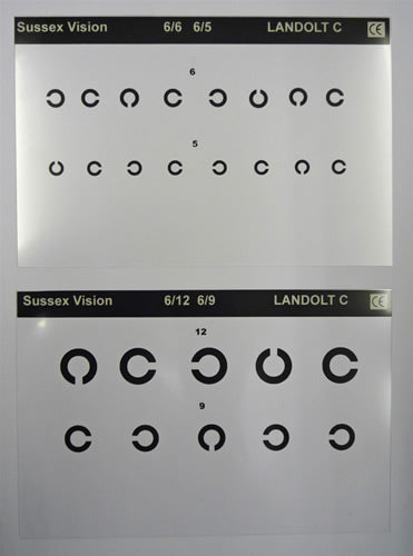 Slimline Overlay Landolt C Set (2 Panels)