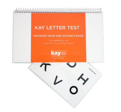 Kay Crowded Letter Test Book