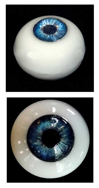 Silicone Human Eye Replica (Blue Iris)