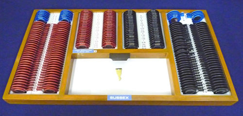 Tray and Set of Trial Lenses Reduced Aperture