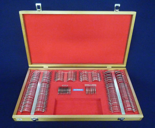 Full Aperture Trial Lens Set in wood case