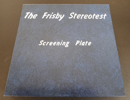 Frisby Stereotest - Screening Plate (1 Plate)