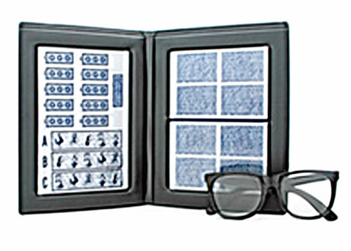 Randot Stereo Test with Specs