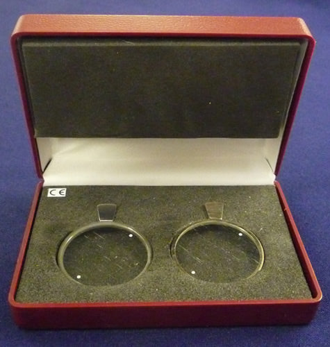 Pair of No.2 Bagolini Striated Lenses in Case