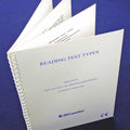 4 Page Faculty Reading Test Book