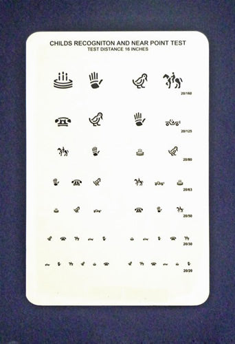 Child's Recognition and Near Point Test