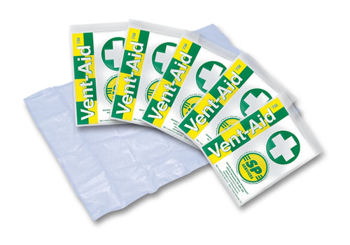 CPR Face Mask with One Way Valve in Hi Vis Yellow Case