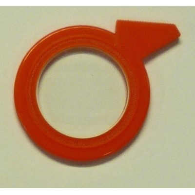 Trial Lens Spare Reduced Aperture Plastic -9.00 Concave Sphere