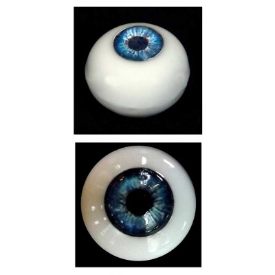 Silicone Human Eye Replica (Blue Iris)