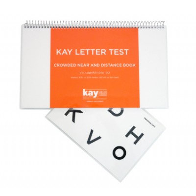 Kay Crowded Letter Test Book