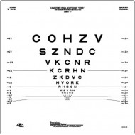 SLOAN LETTERS CONTRAST CHART 2m 1.25%