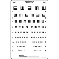 Translucent Distance Chart 3m Illiterate E