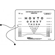 Logmar Single Sided Near Vision Card