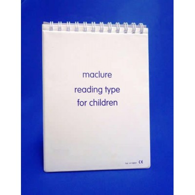 Maclure Reading Test Type for Children