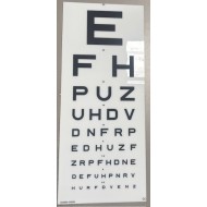 Snellen 6M Panel to New DVLA Standards